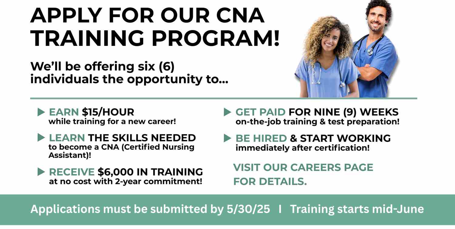 apply for CNA training
