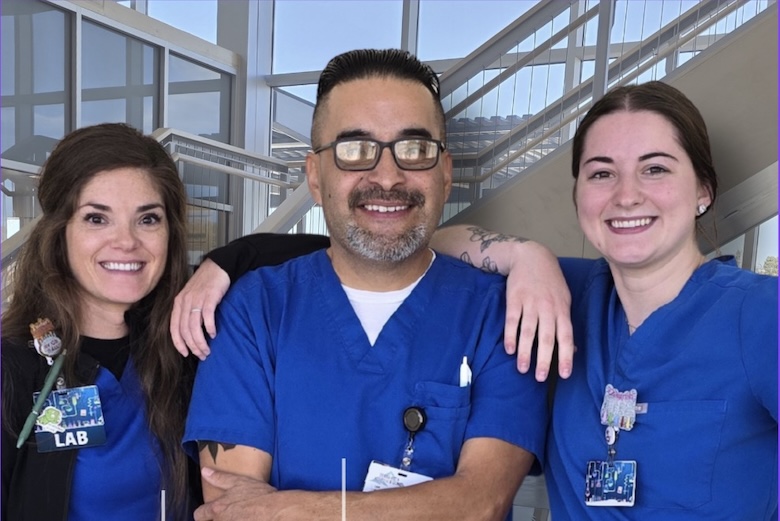 phlebotomy team at Sierra Vista Hospital