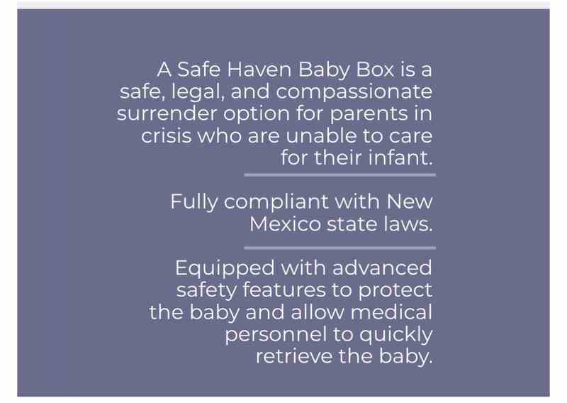 baby box at Sierra Vista Hospital