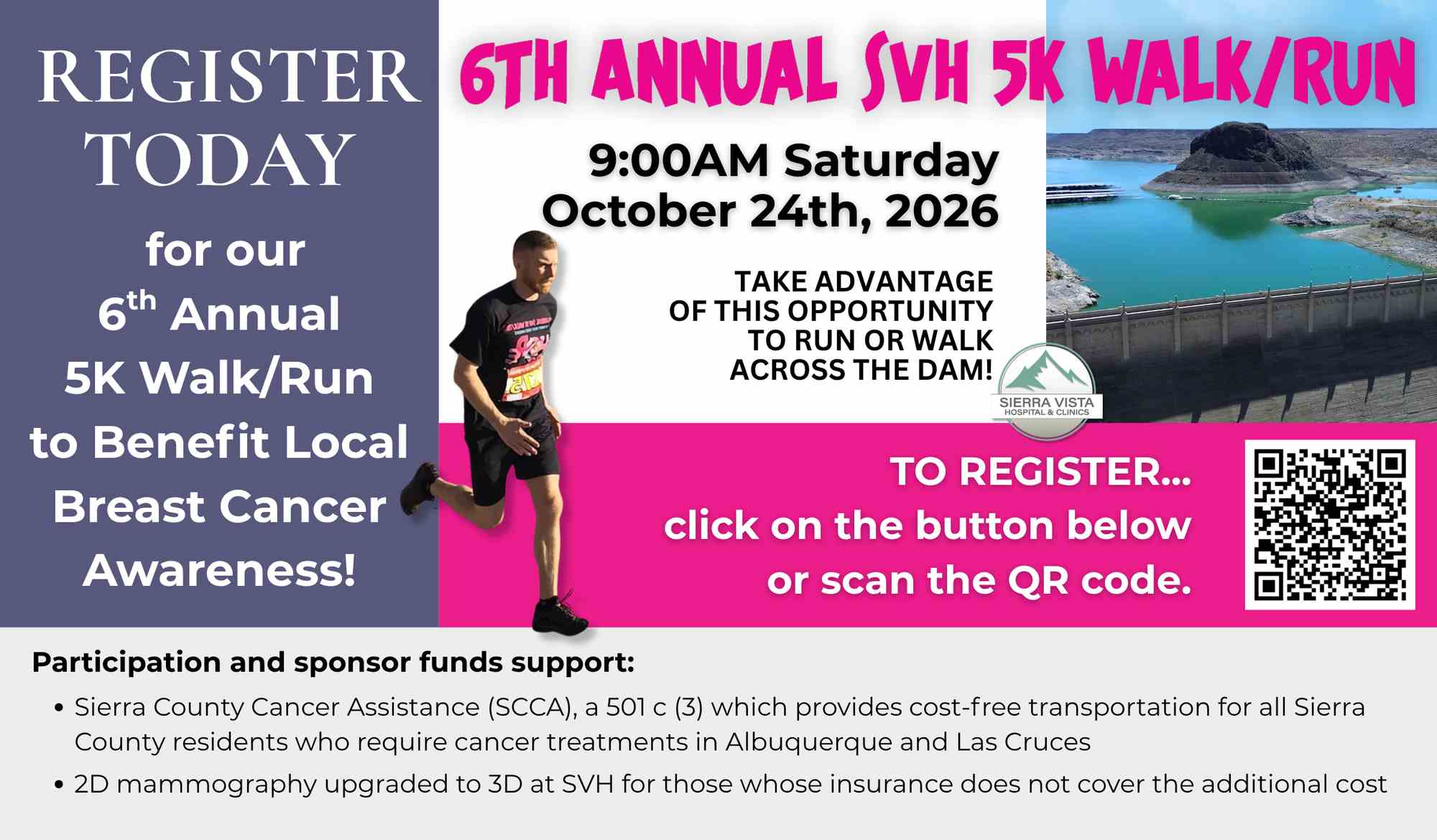 Sierra Vista Hospital 6th annual Fun Run October 24 2026