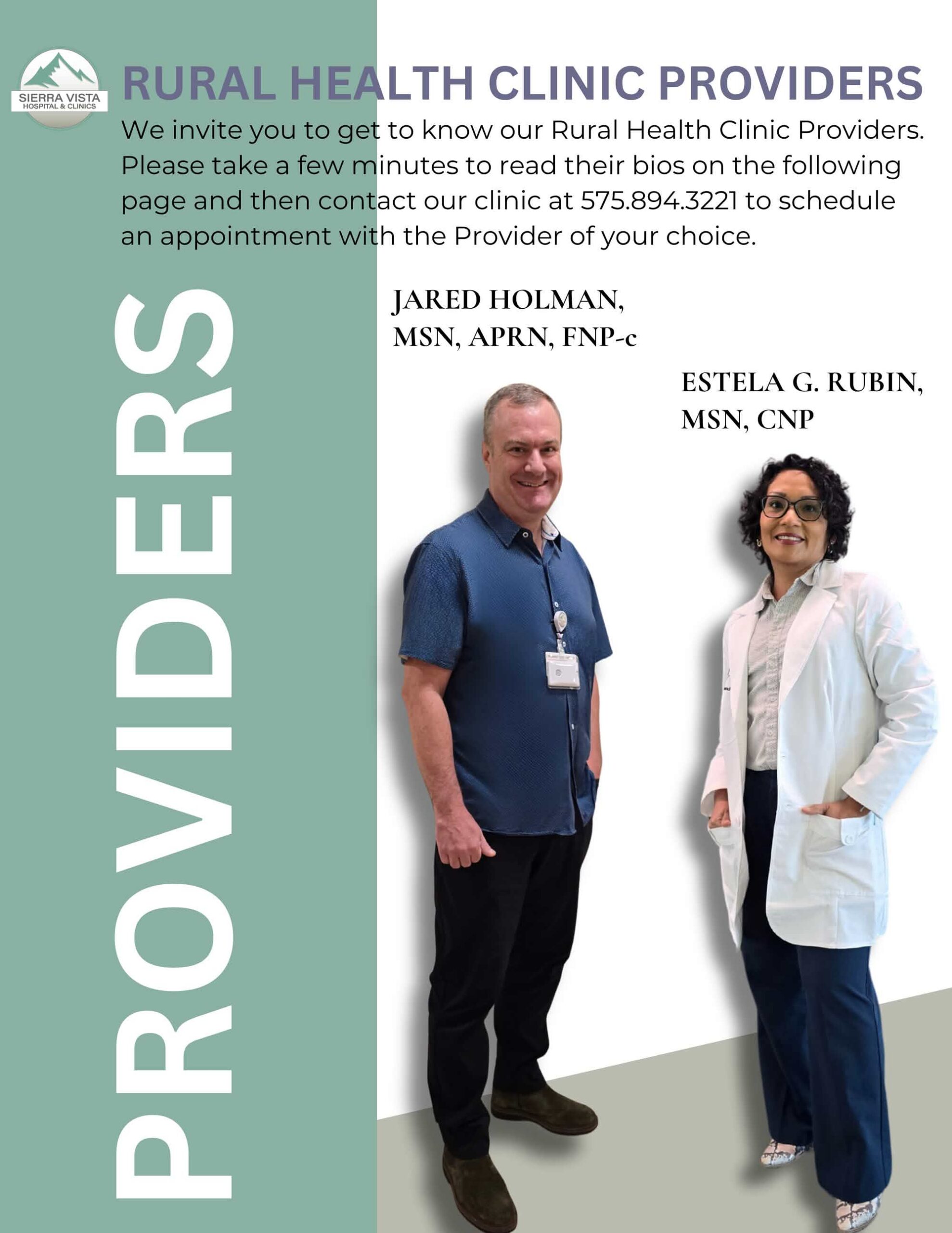 Find a Provider at Sierra Vista Clinics