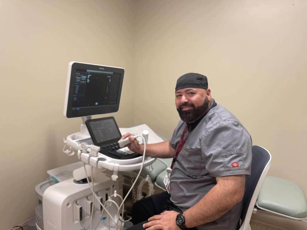 ultrasound technology at Sierra Vista Hospital